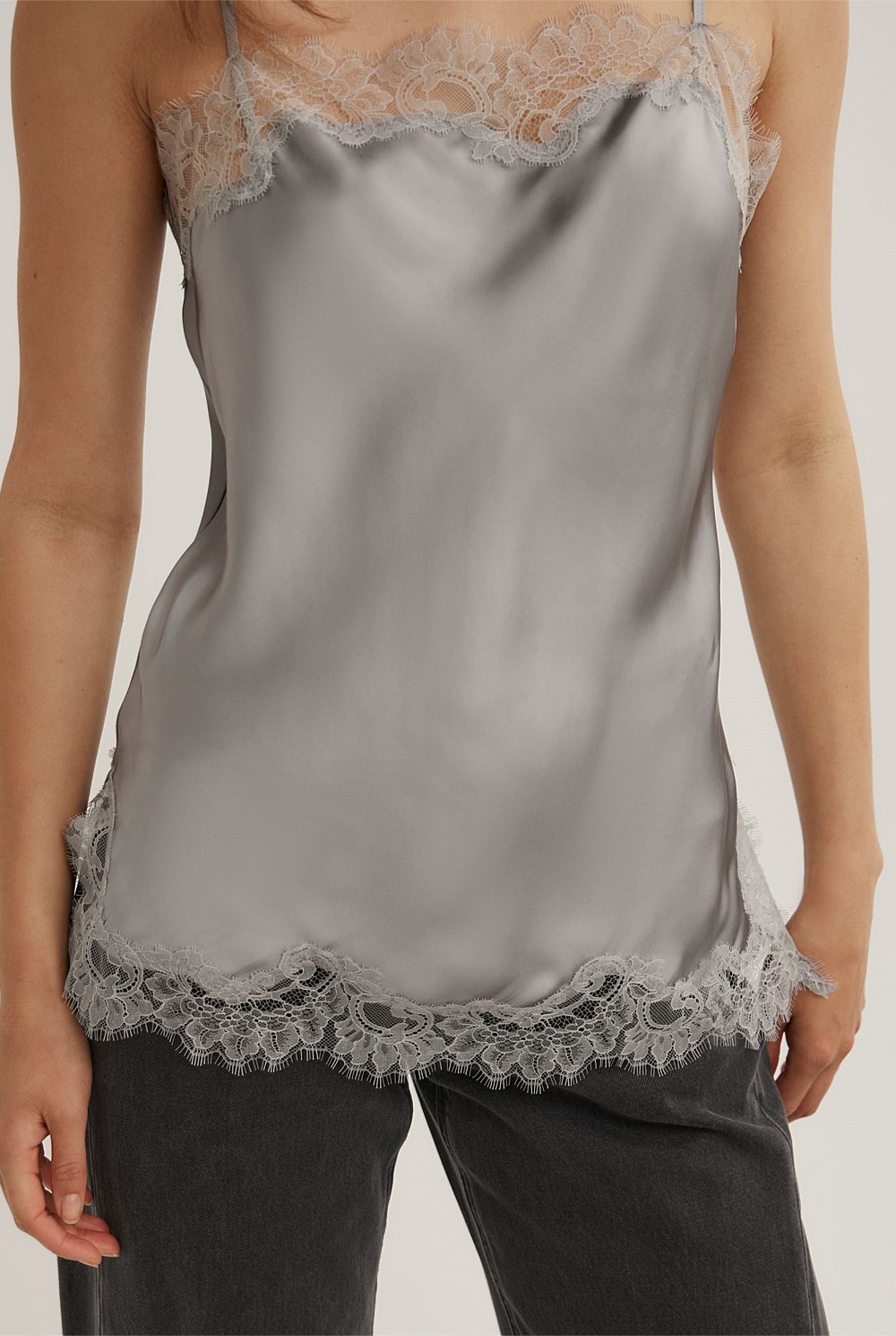 Lace Border Camisole