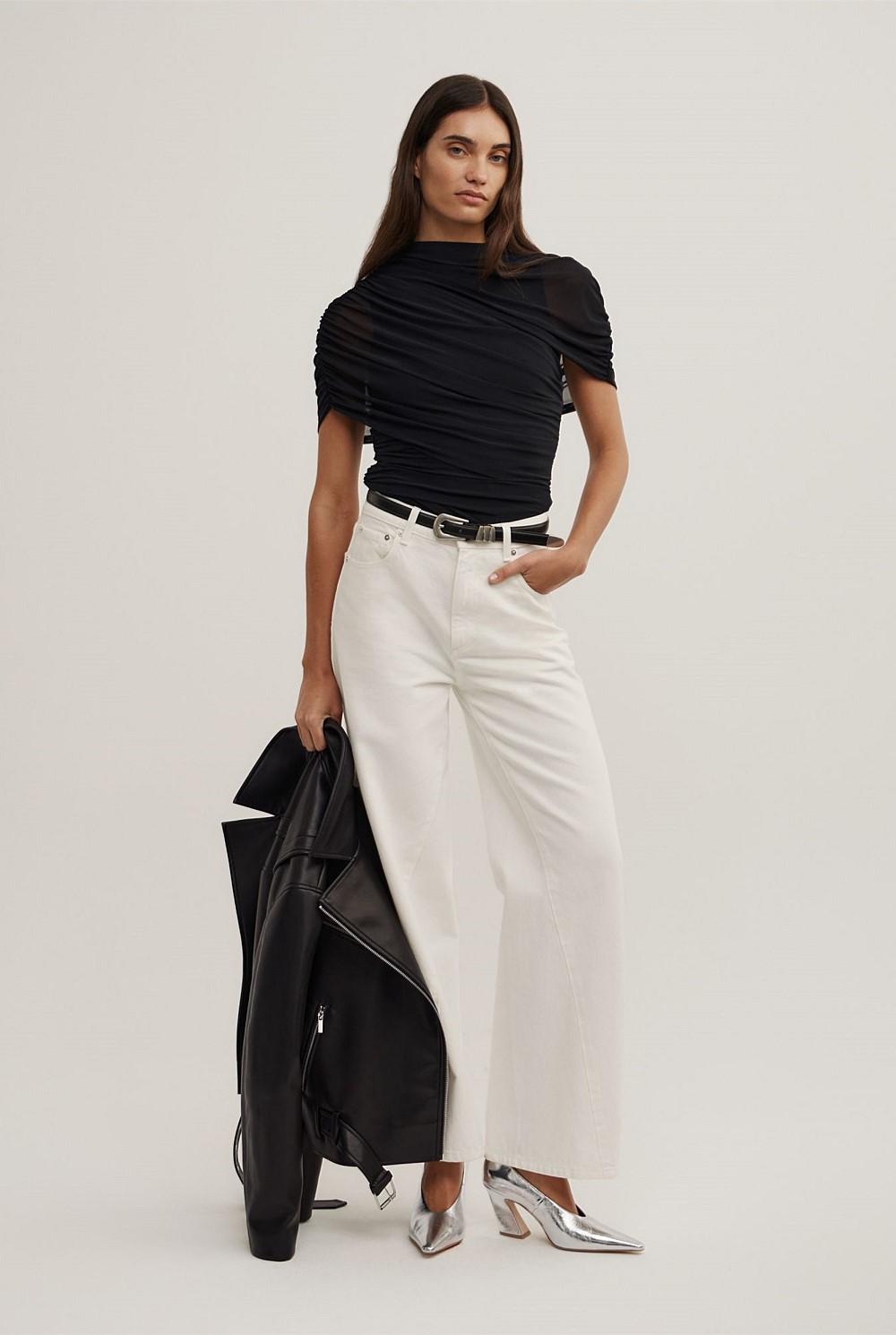 Mesh Cape Top