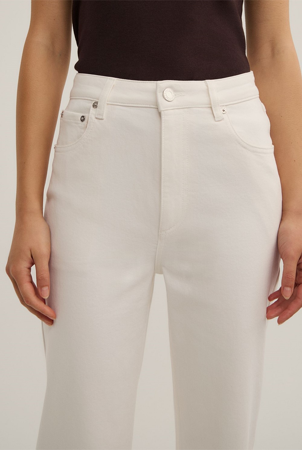 Straight Crop Jeans