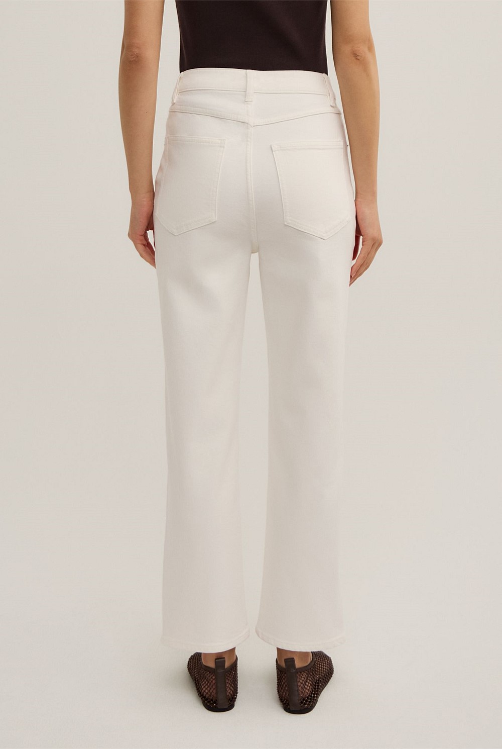 Straight Crop Jeans