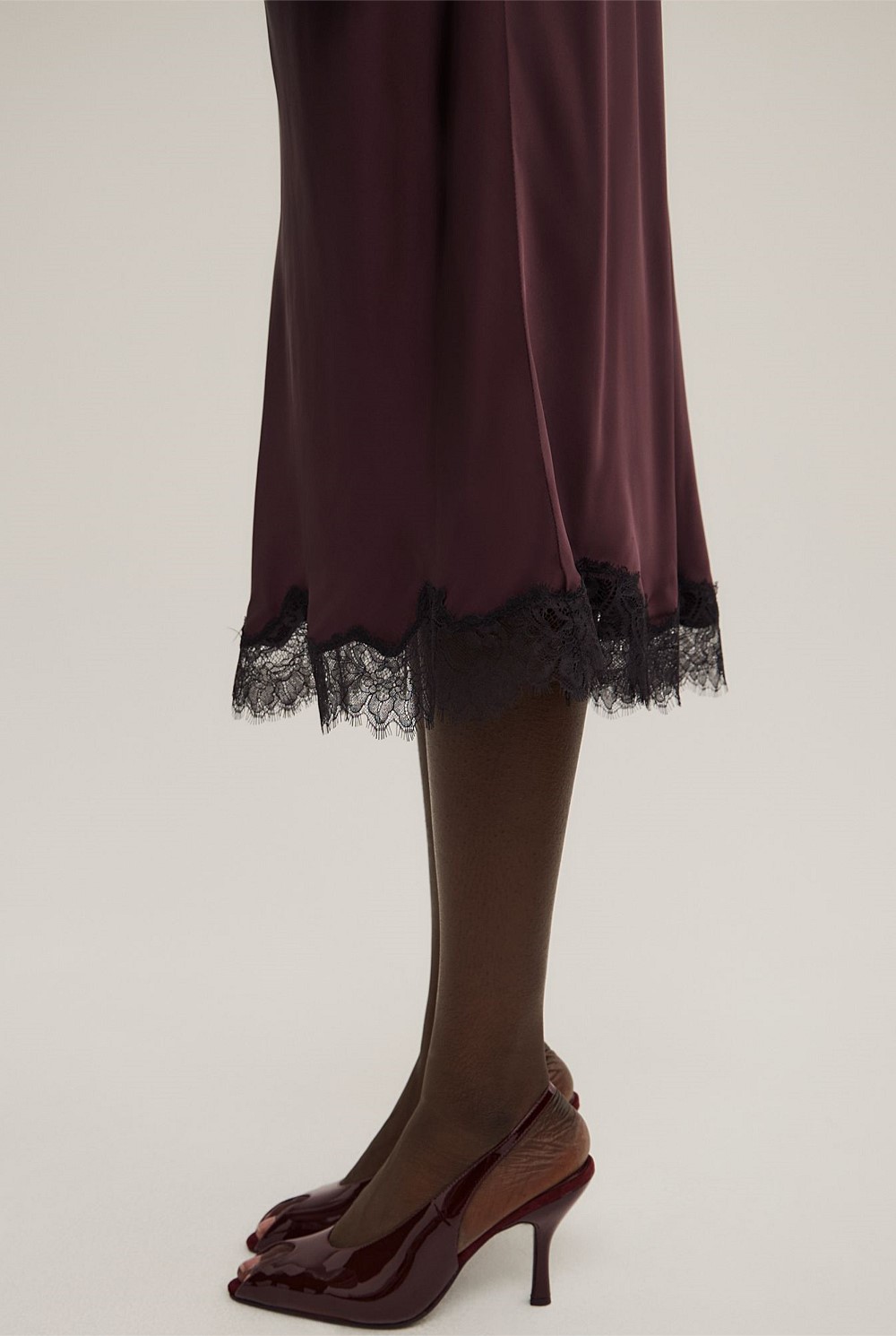 Lace Midi Skirt