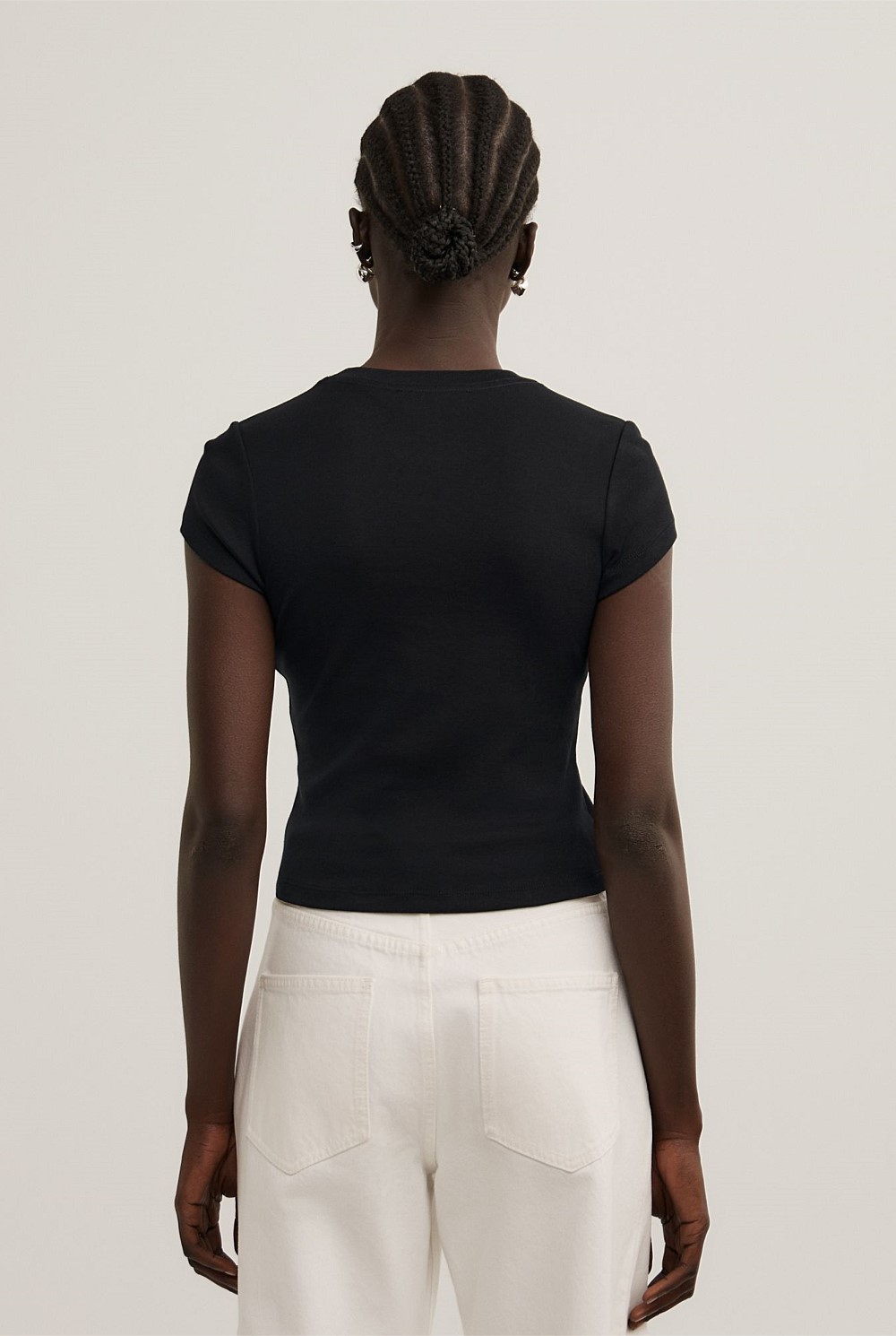 Short Sleeve Fitted T-Shirt