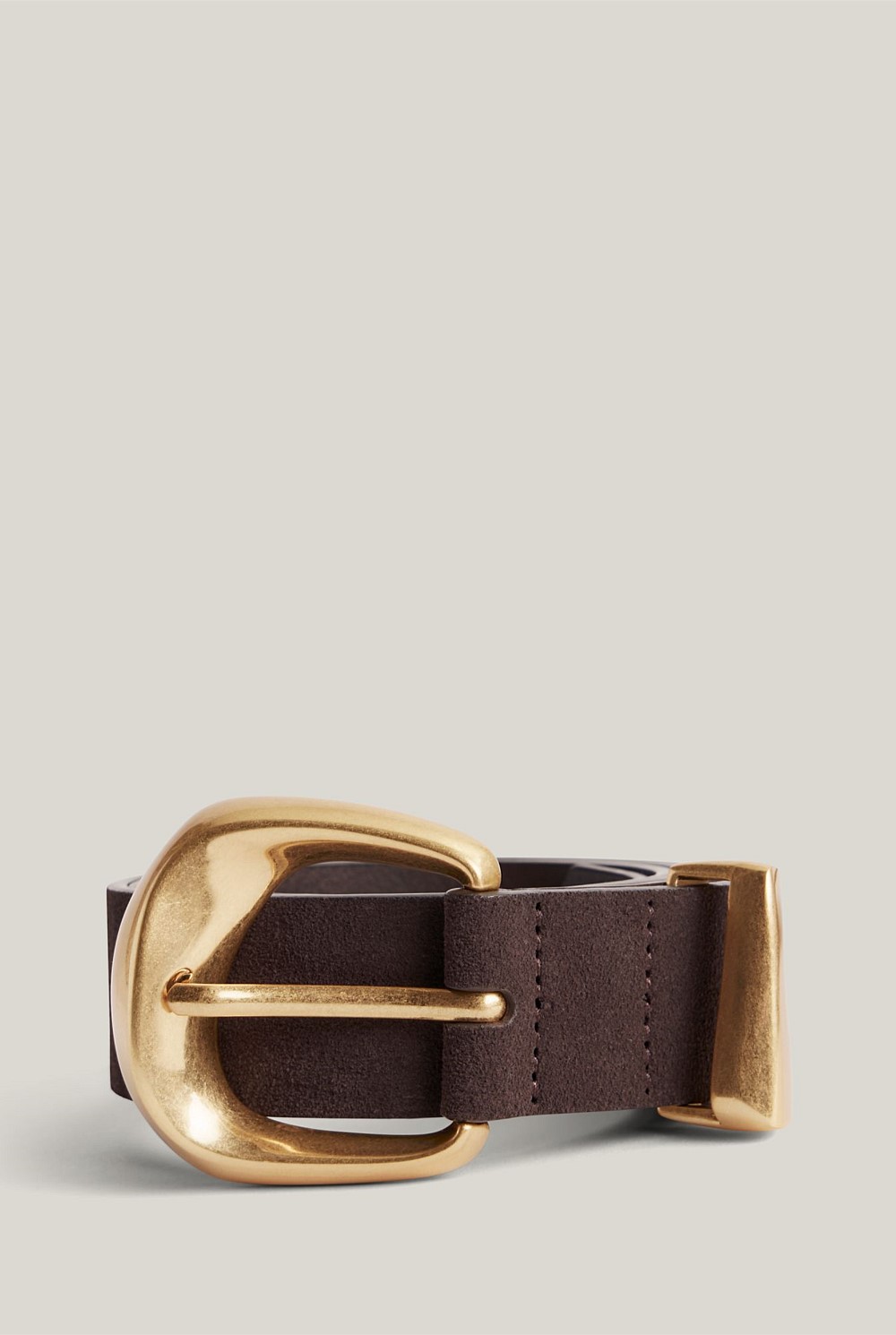 Hailee Organic Suede Belt