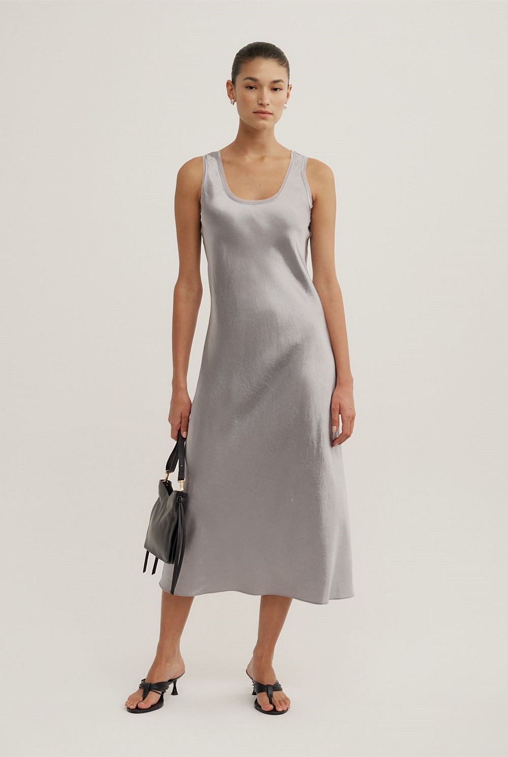 Scoop Neck Slip Dress