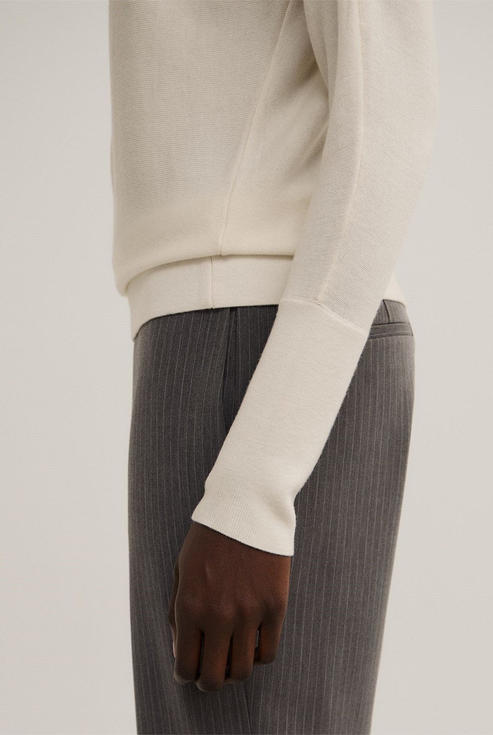 Merino Boat Neck Knit