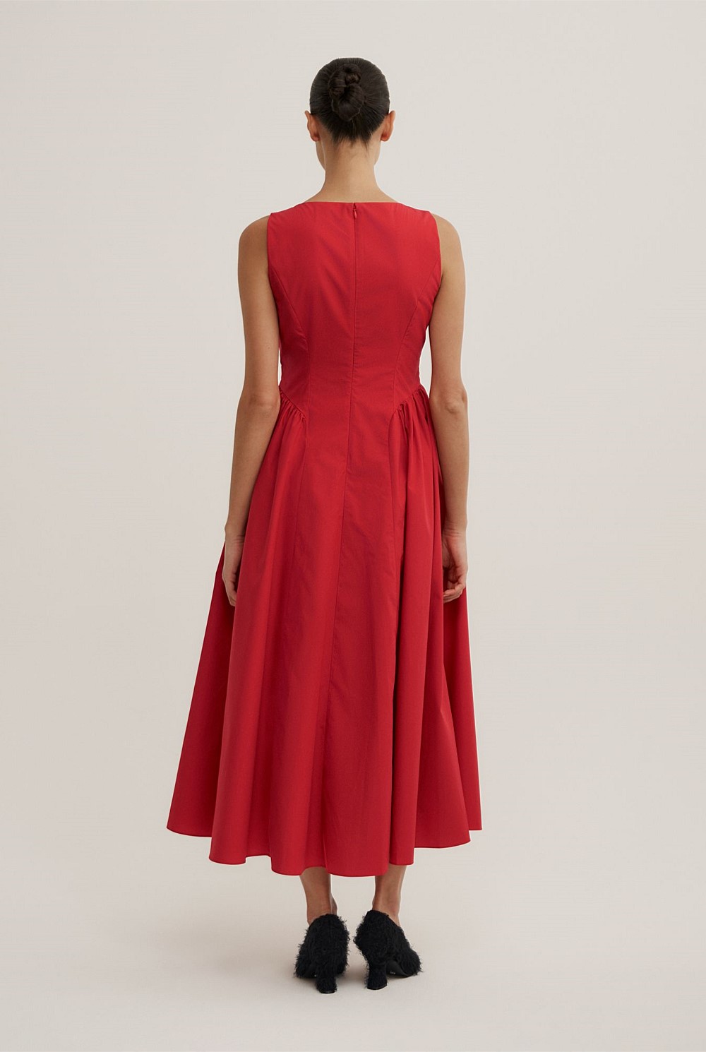 Basque Panel Dress