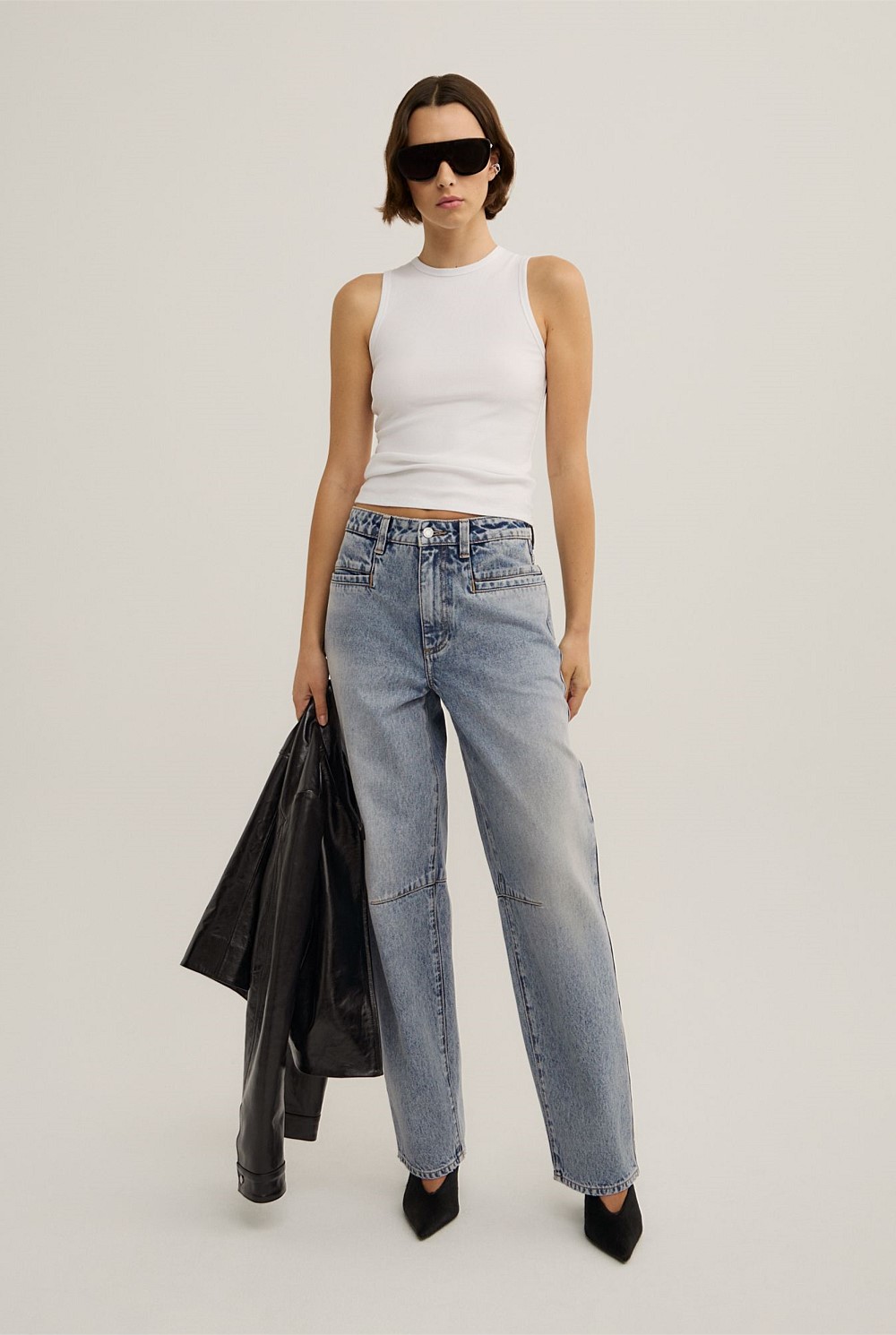 High Front Tank Top