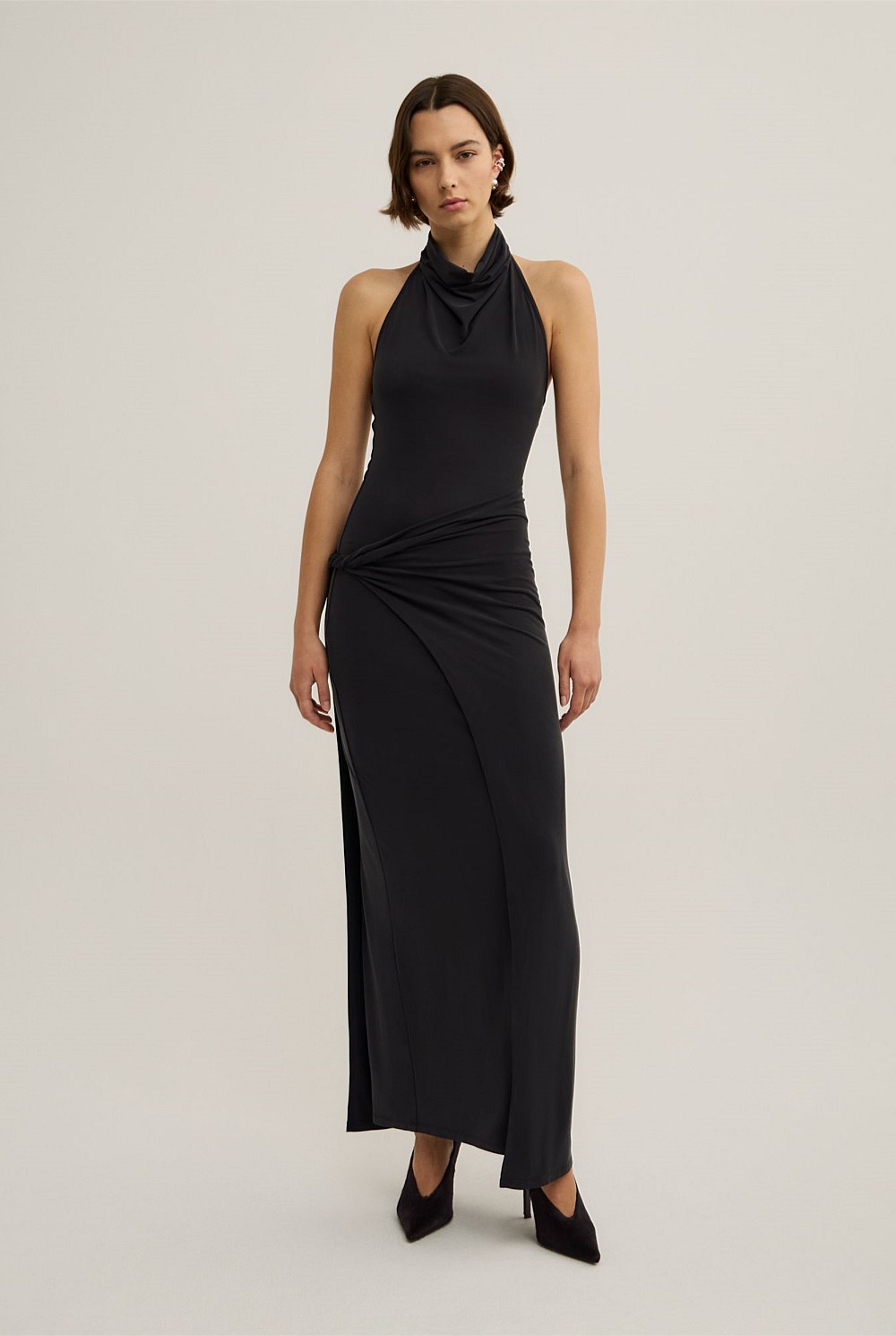 Wrap Jersey Dress
