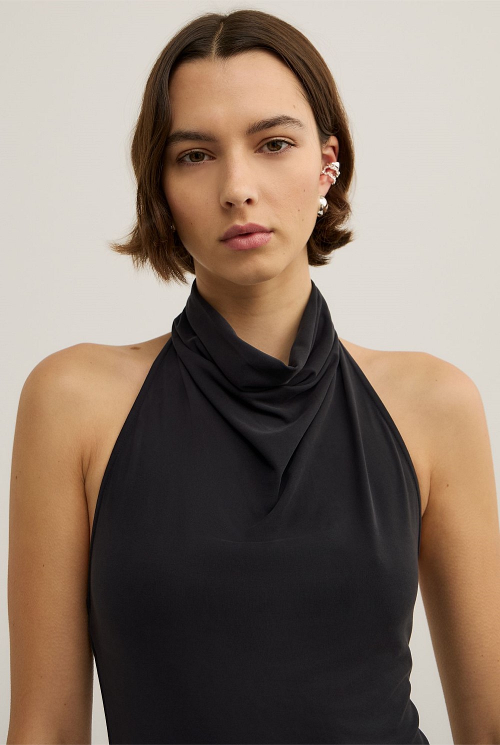 Wrap Jersey Dress