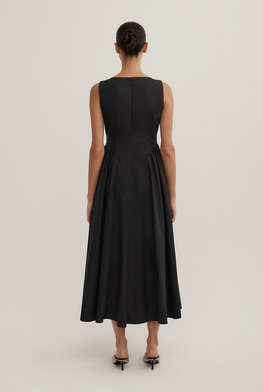 Basque Panel Dress