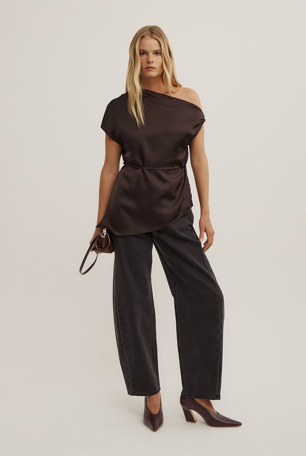 Tipped Shoulder Top