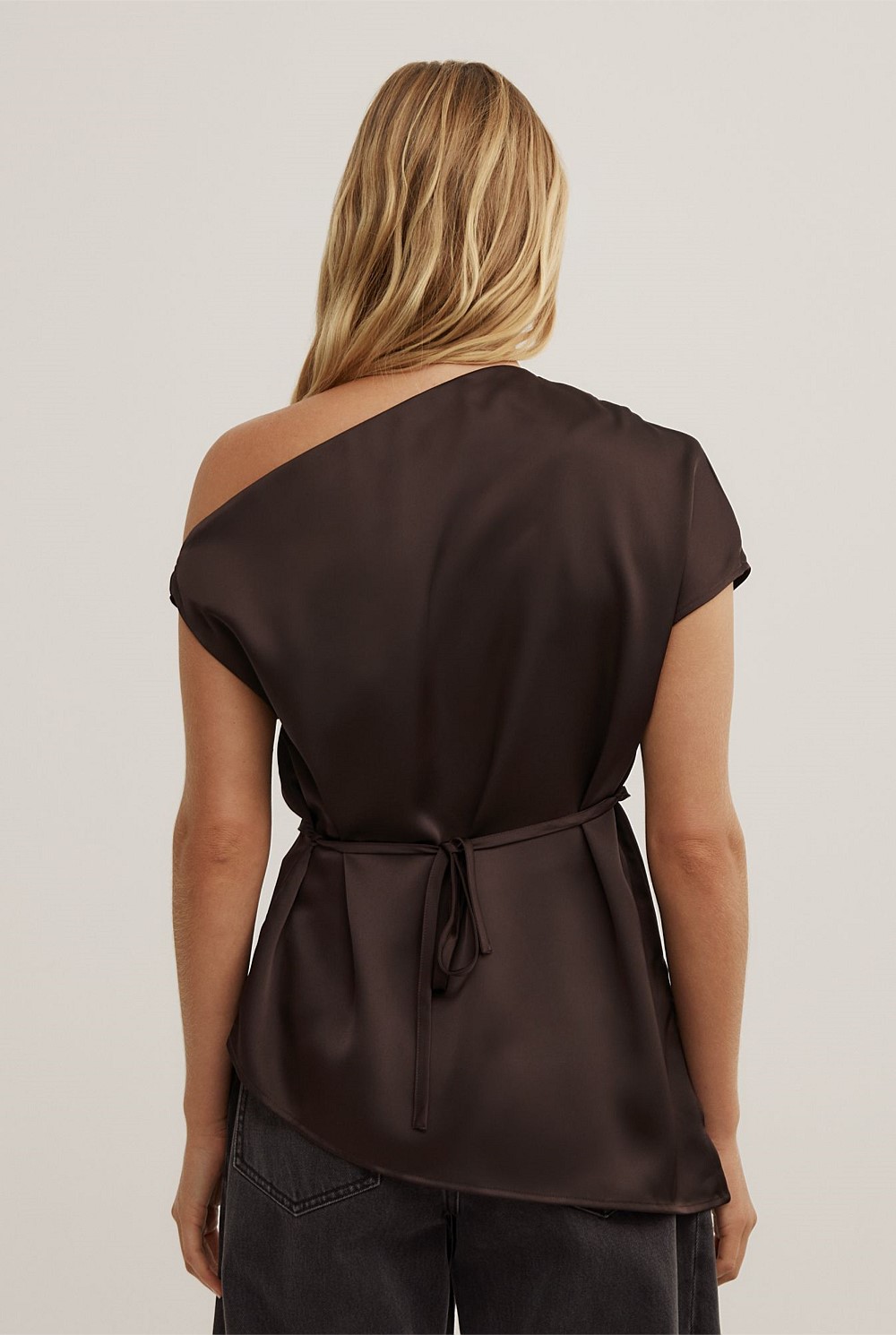 Tipped Shoulder Top
