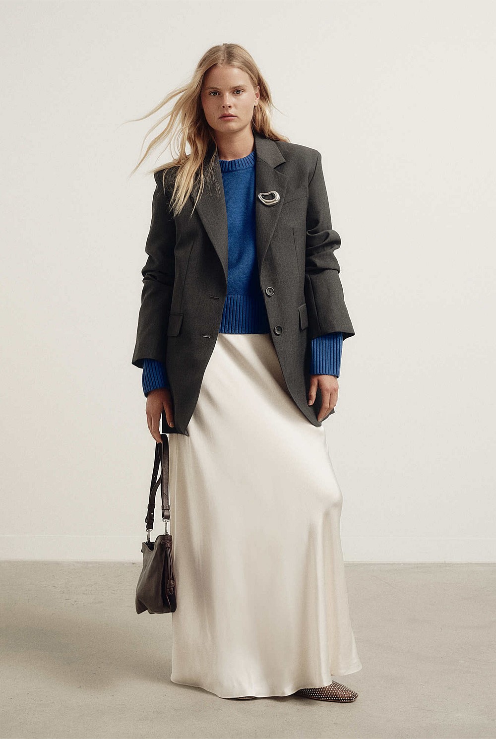 Bias Slip Skirt