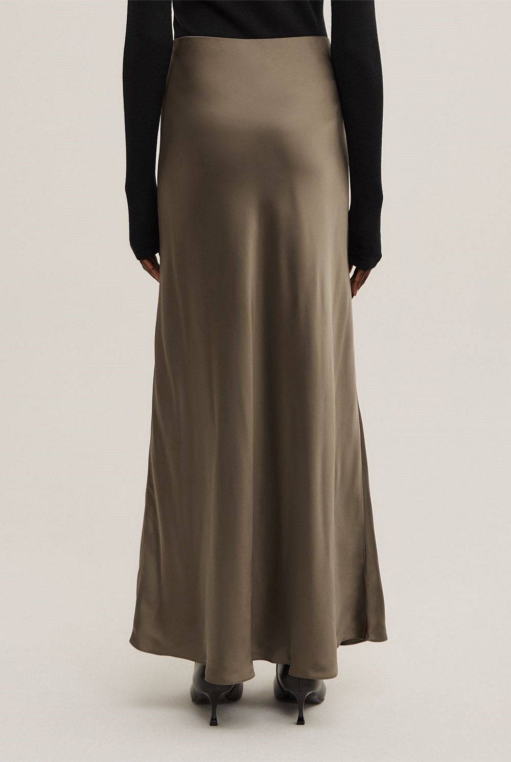 Bias Slip Skirt