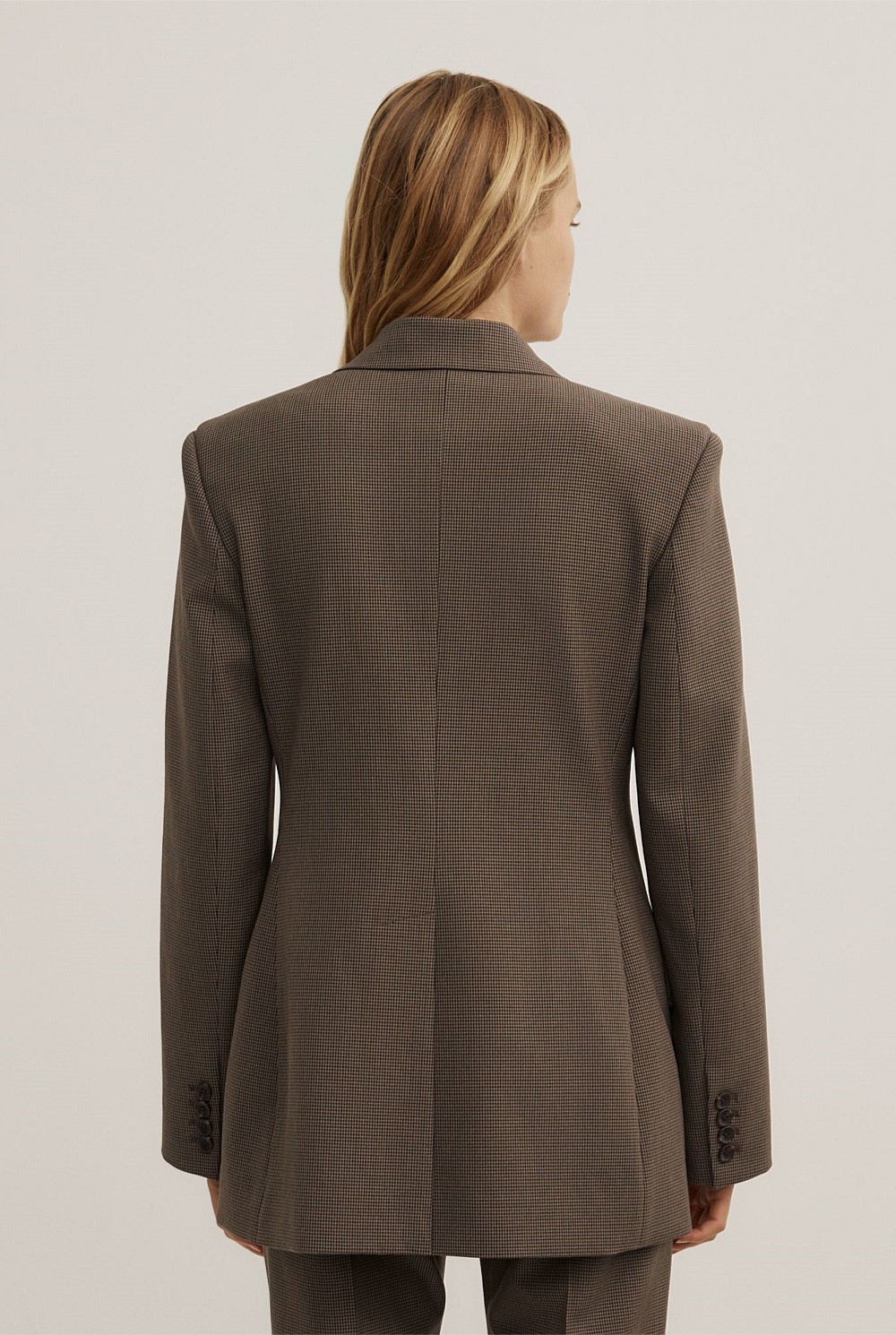 Houndstooth Blazer