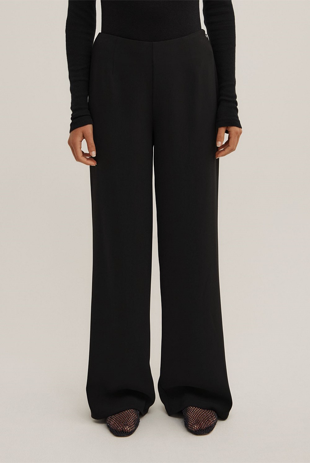 Crepe Pants
