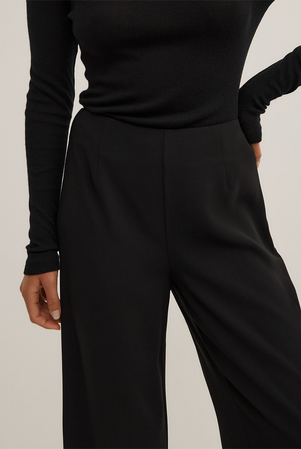 Crepe Pants