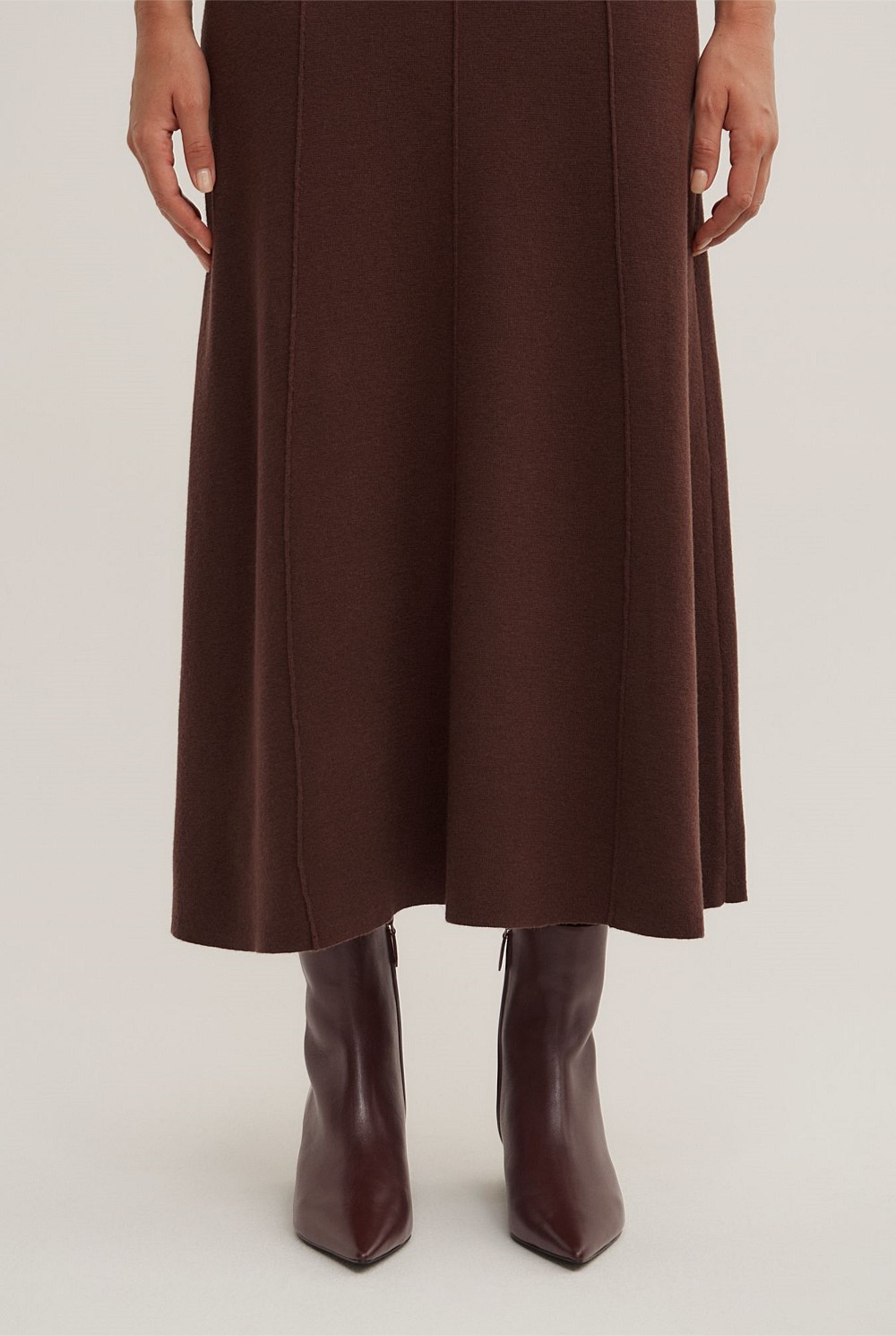 Scoop Knit Dress