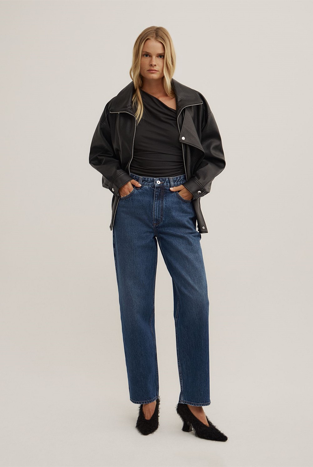 Stovepipe Jeans