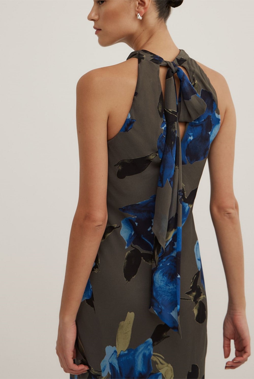 Floral Halter Dress