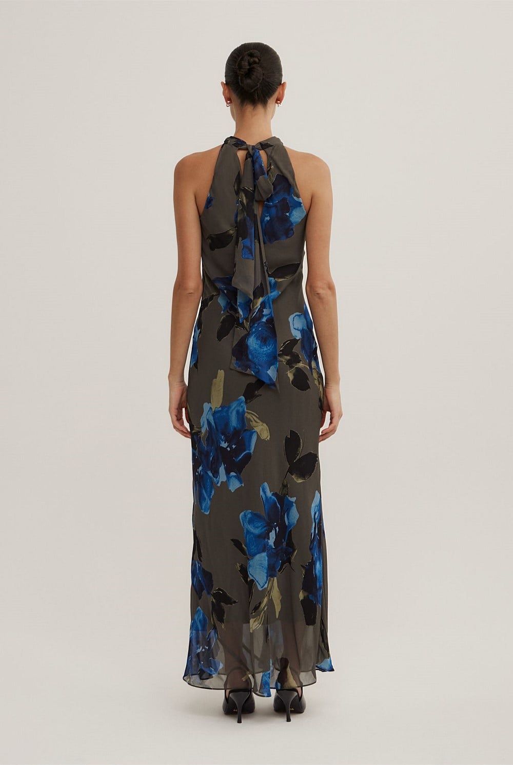 Floral Halter Dress