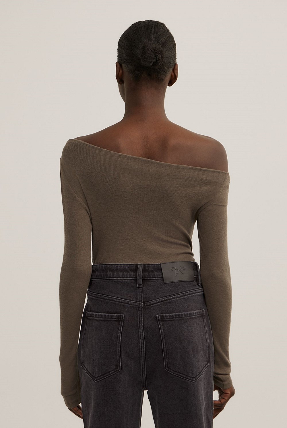 Asymmetric Long Sleeve Top