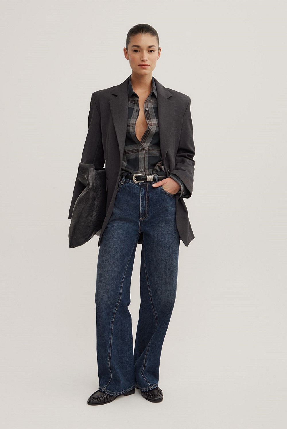 Relaxed Check Shirt