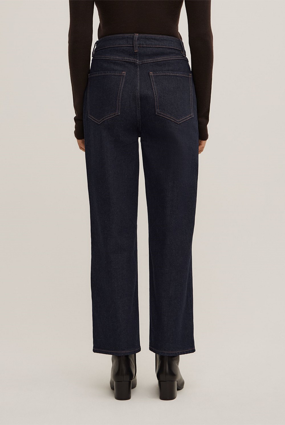 Straight Crop Jeans