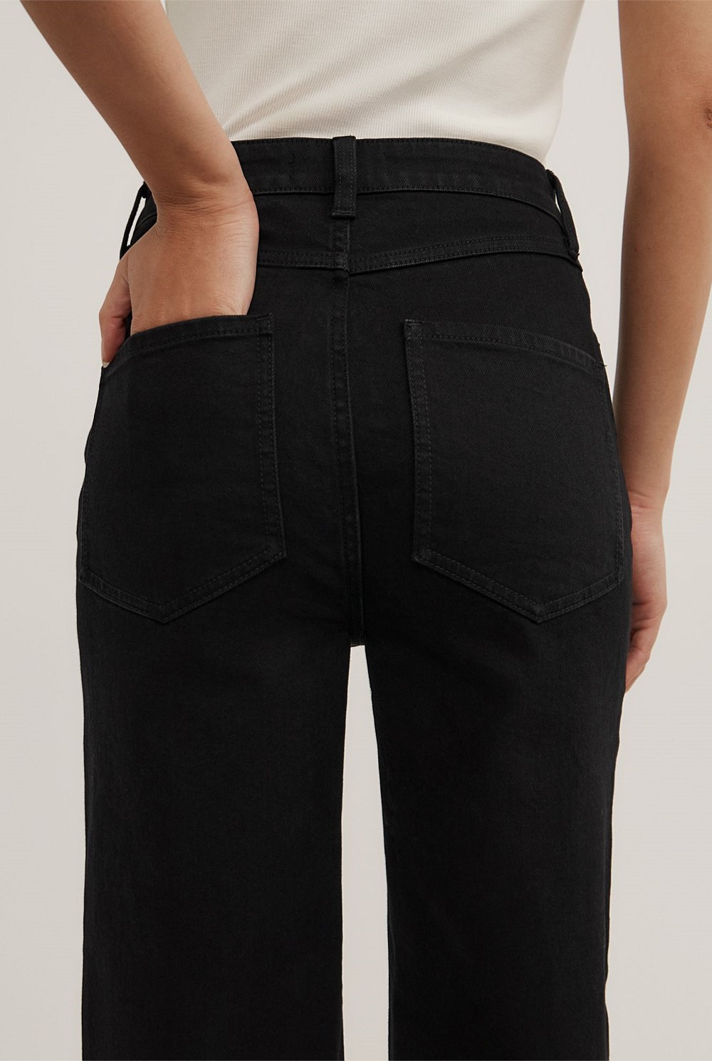 Straight Crop Jeans