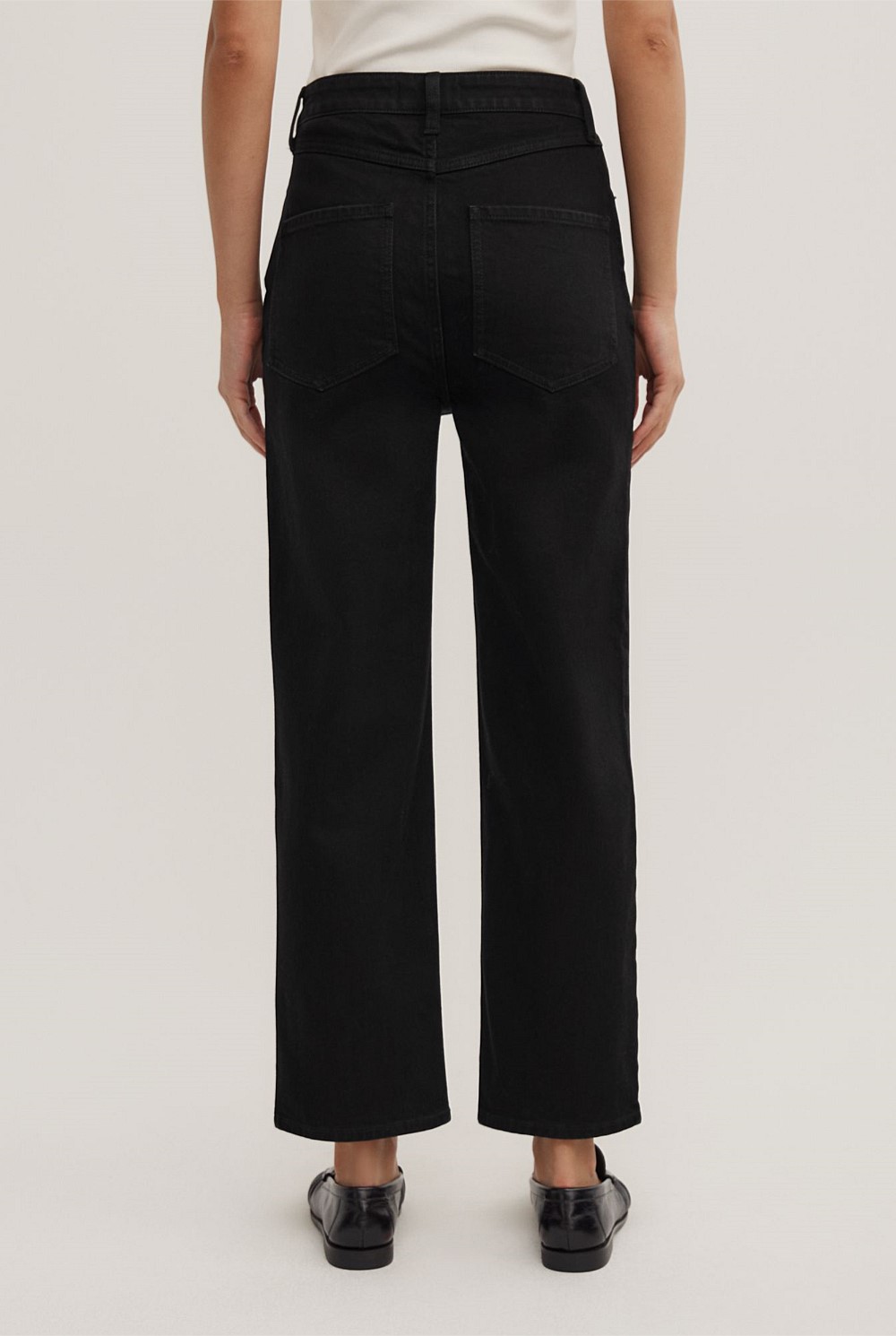 Straight Crop Jeans