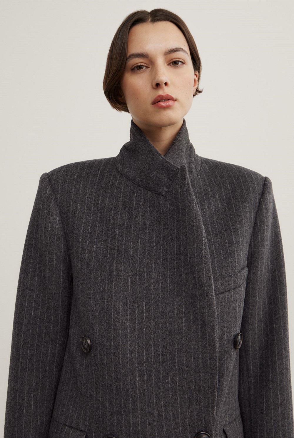 Double Breasted Coat