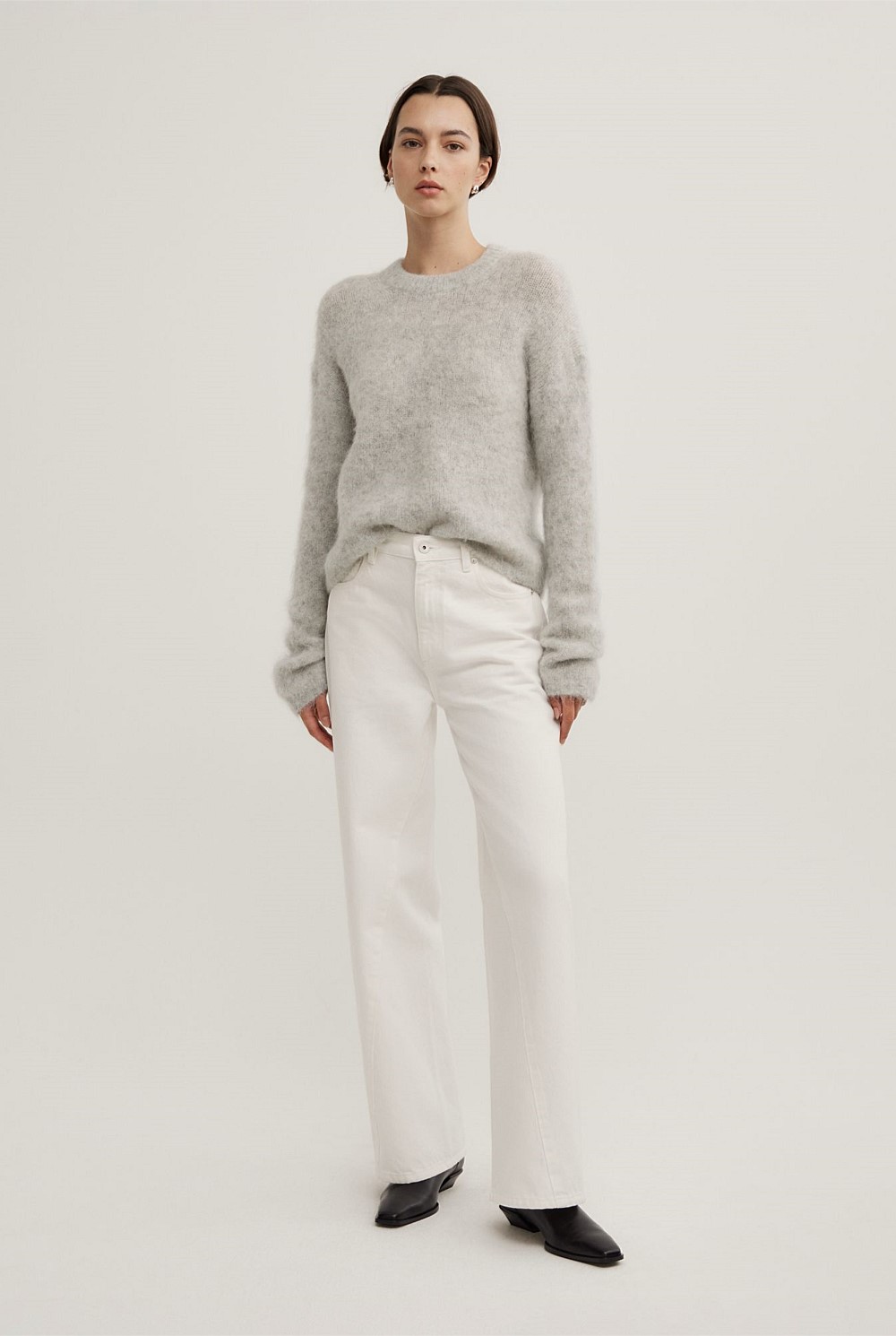 Fluffy Crew Knit