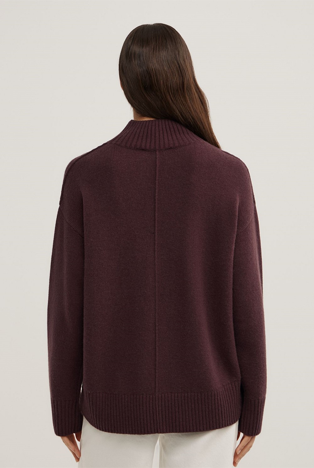 High Neck Knit