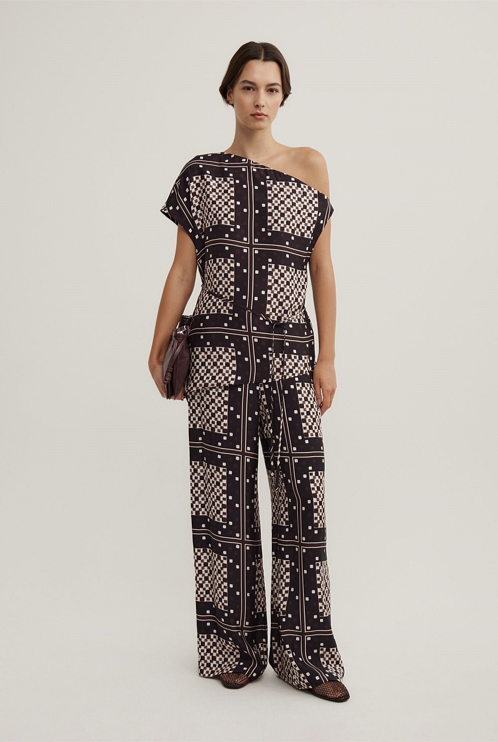 Tipped Shoulder Top