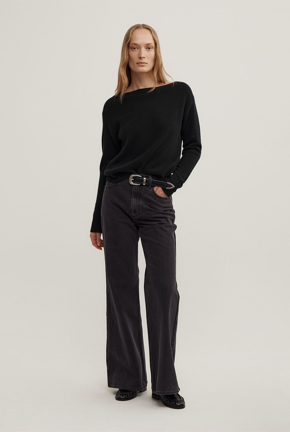 Cashmere Slouch Knit