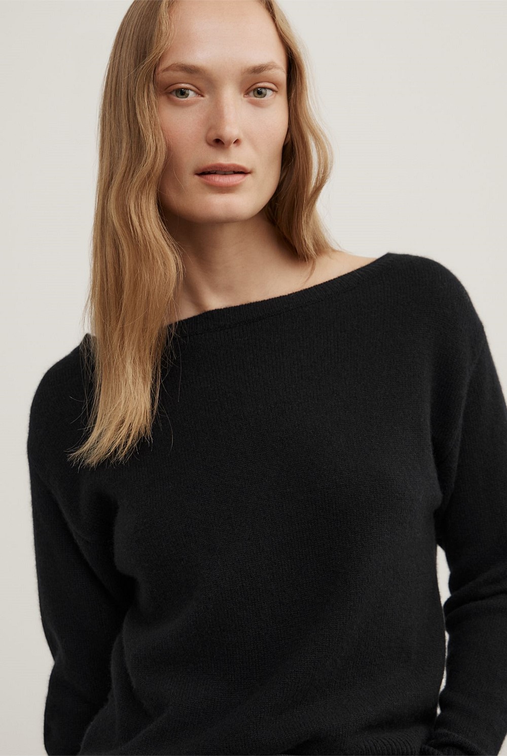 Cashmere Slouch Knit
