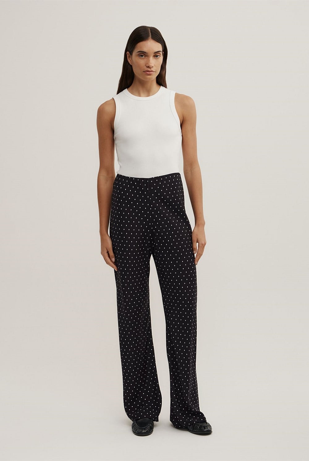 Bias Twill Pants