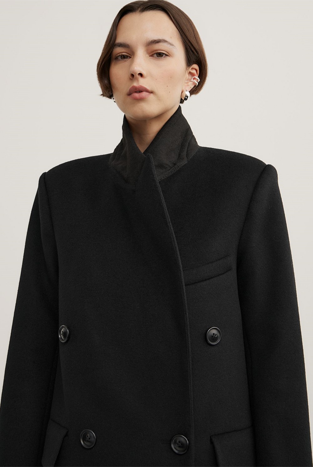 Double Breasted Coat
