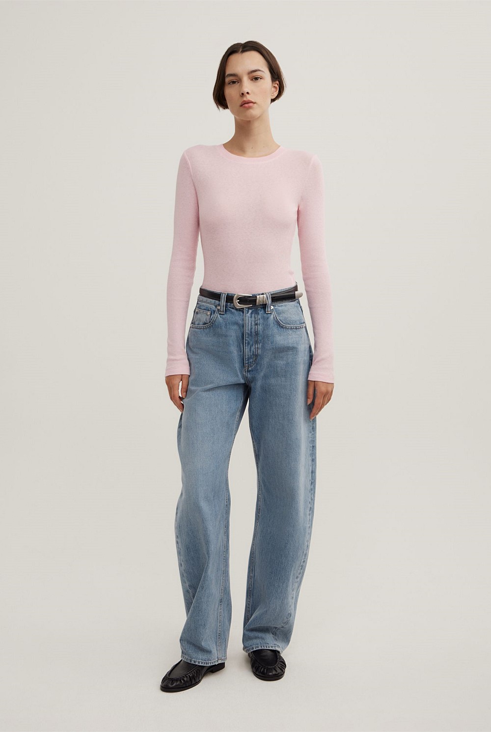 Fine Jersey Long Sleeve Top
