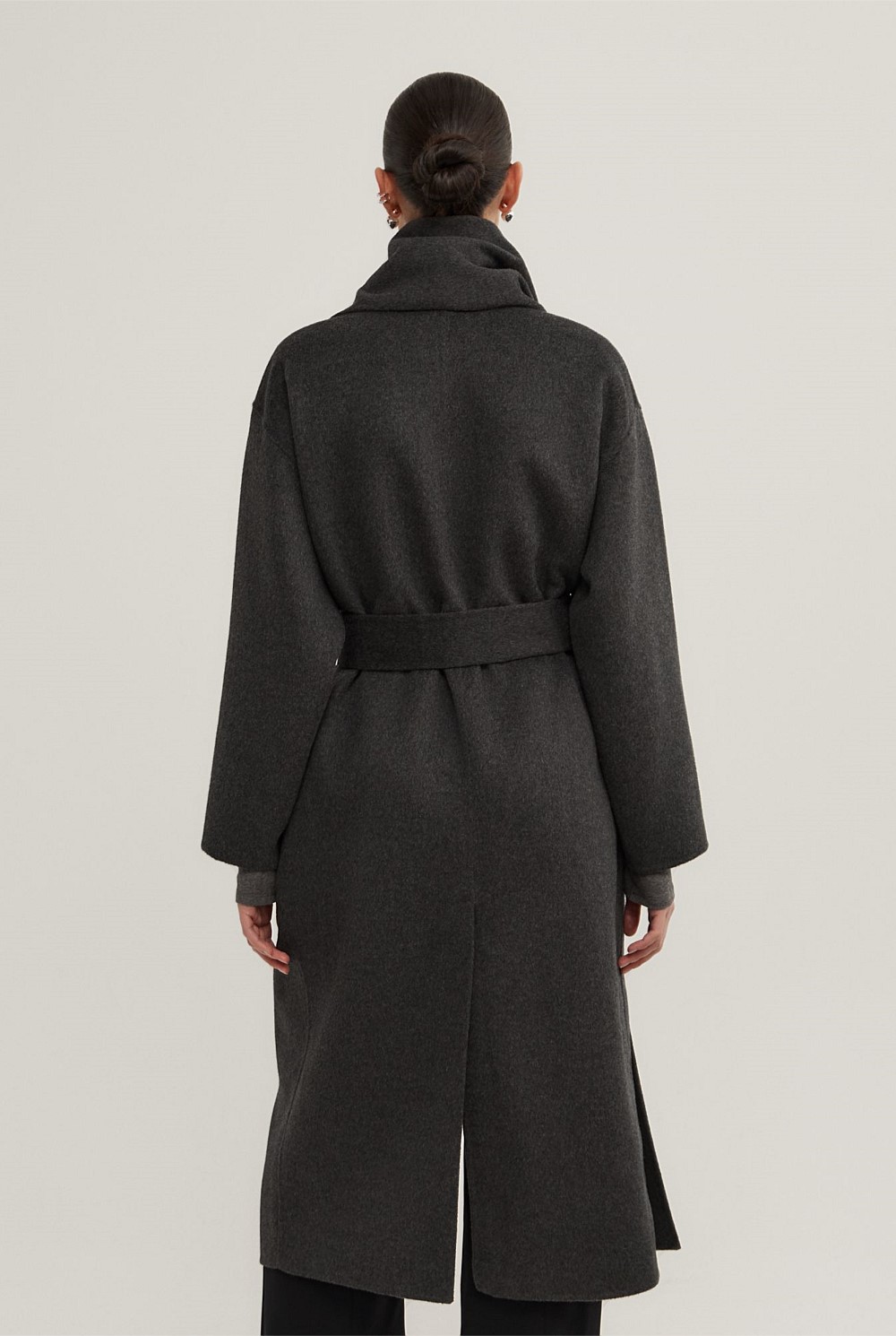 Long Scarf Coat