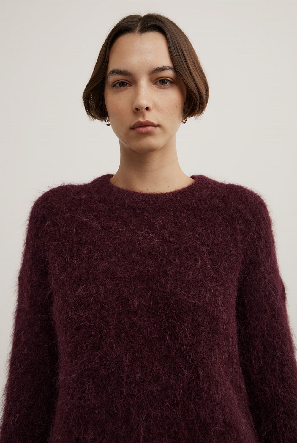 Fluffy Crew Knit