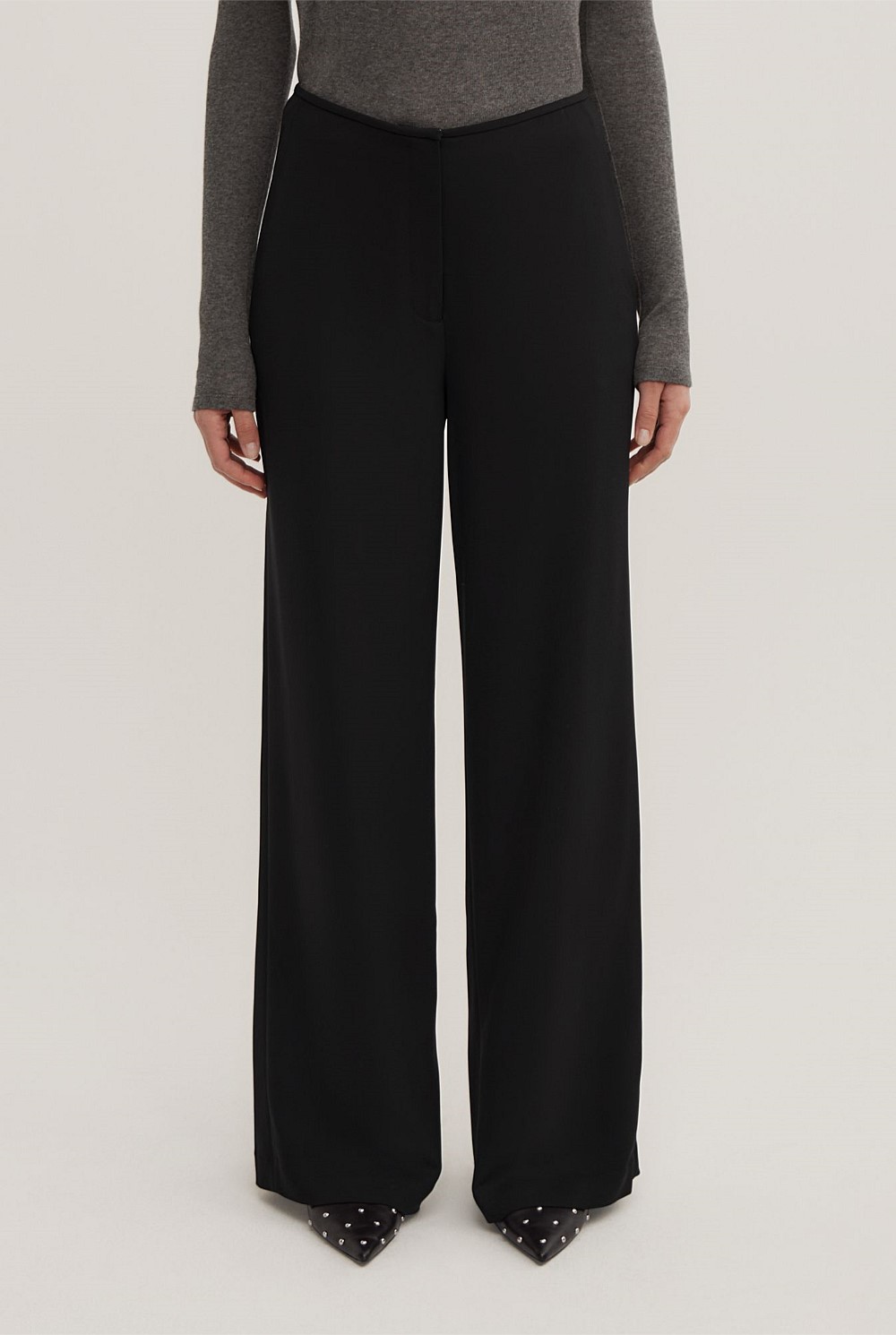 Fine Waistband Pants