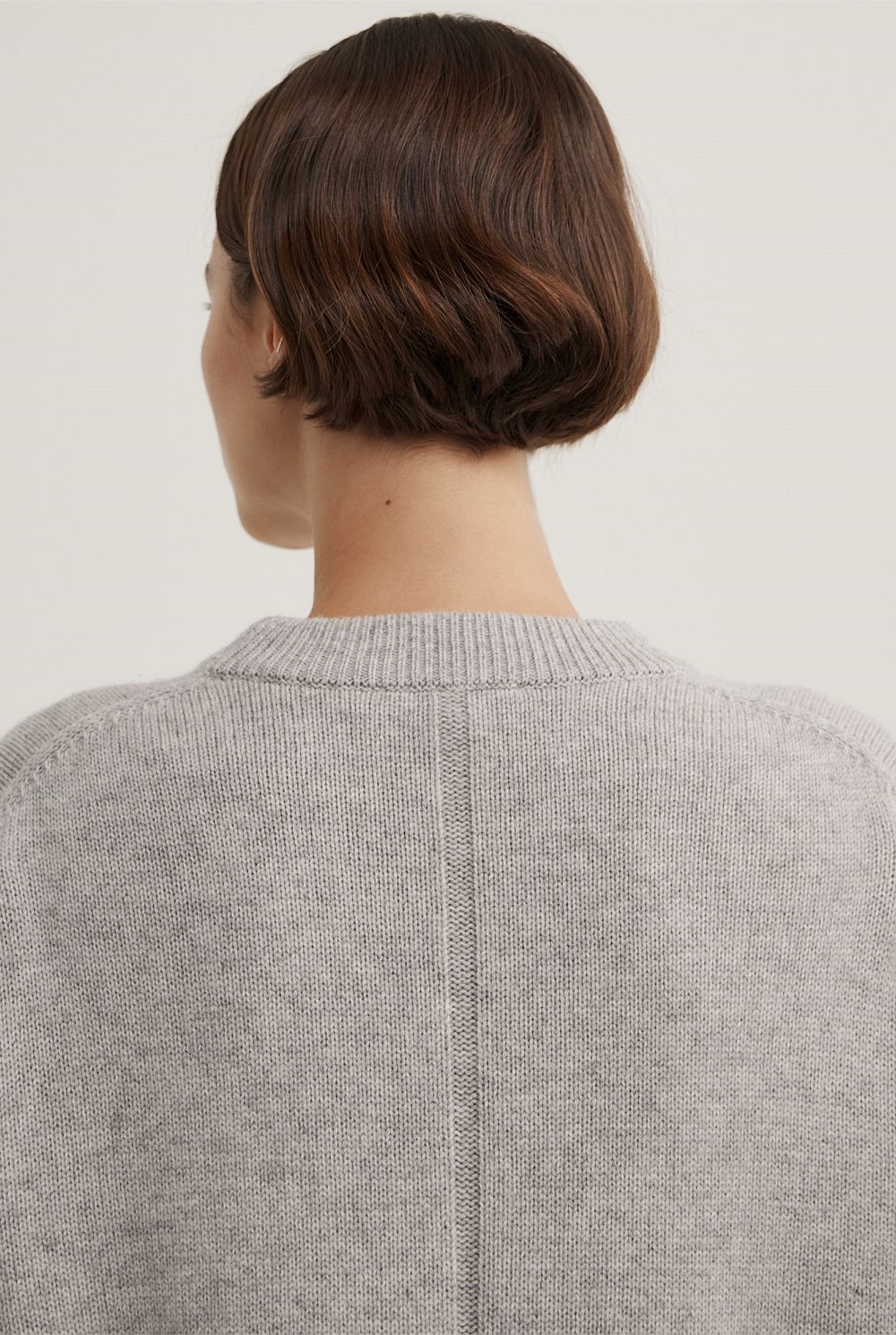 Relaxed Crew Neck Knit