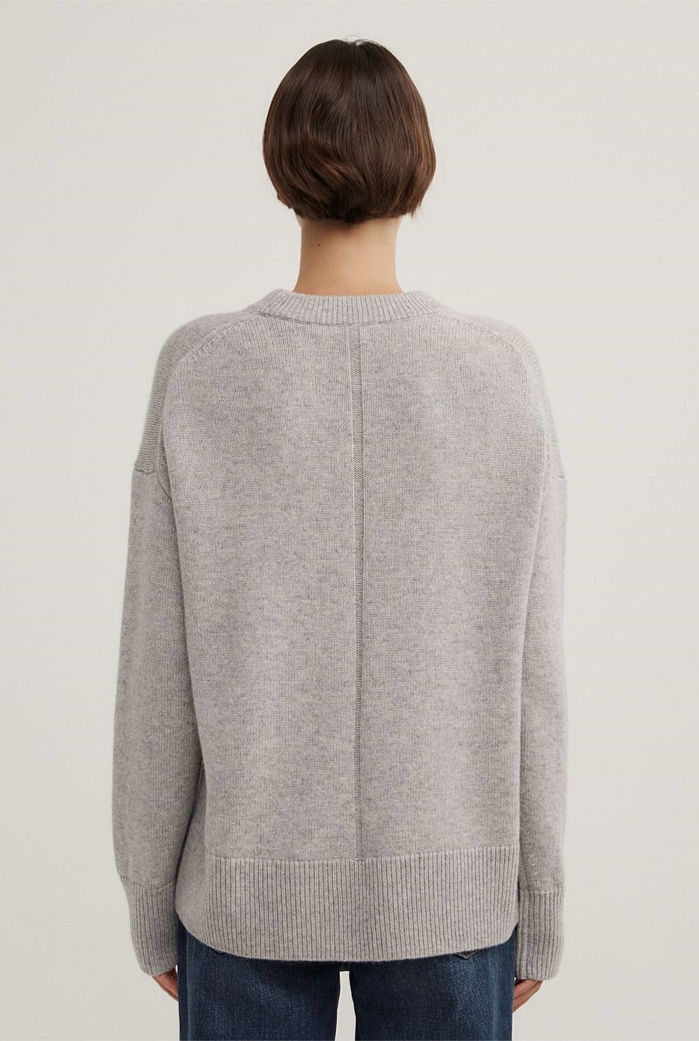 Relaxed Crew Neck Knit