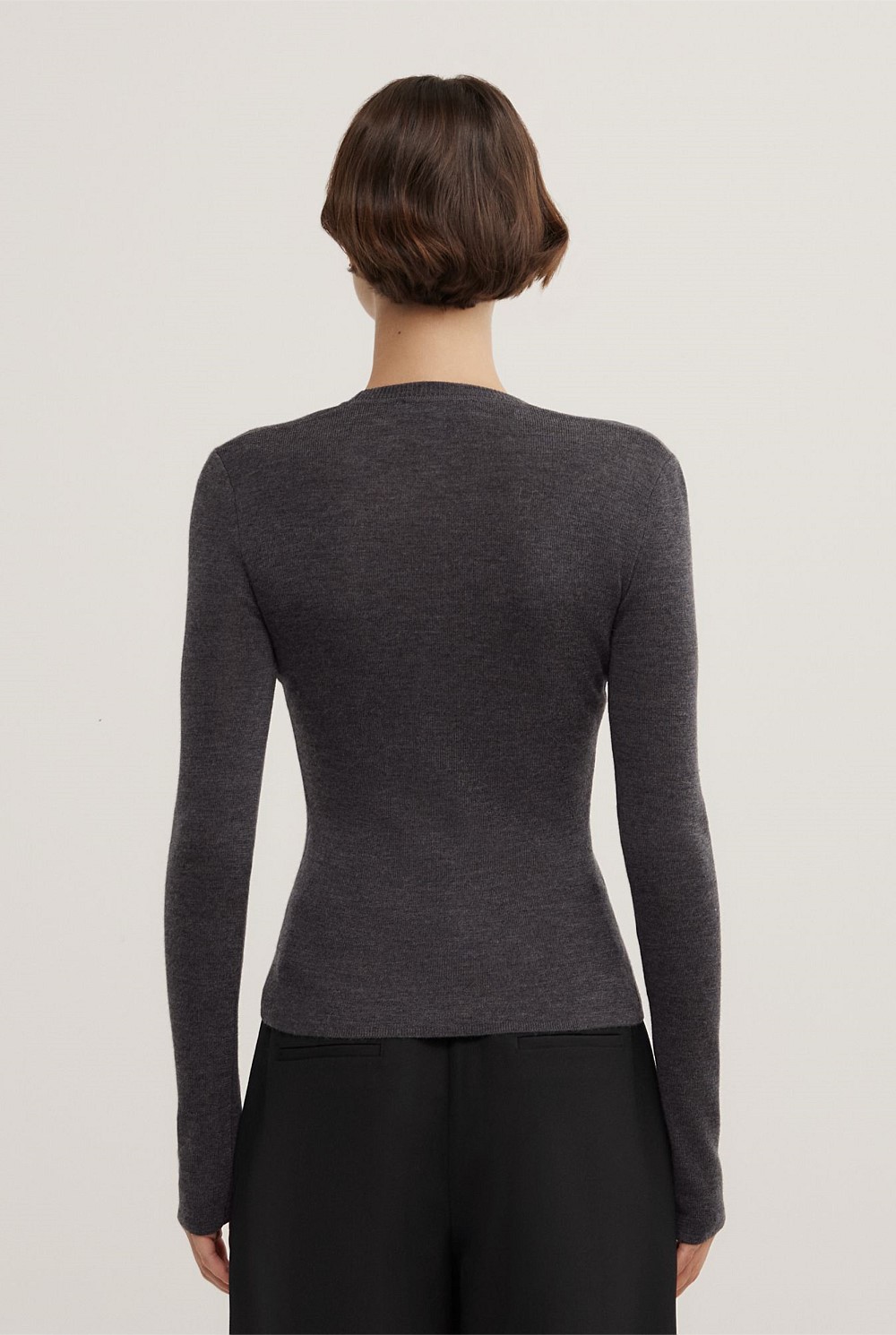 Merino Scoop Knit