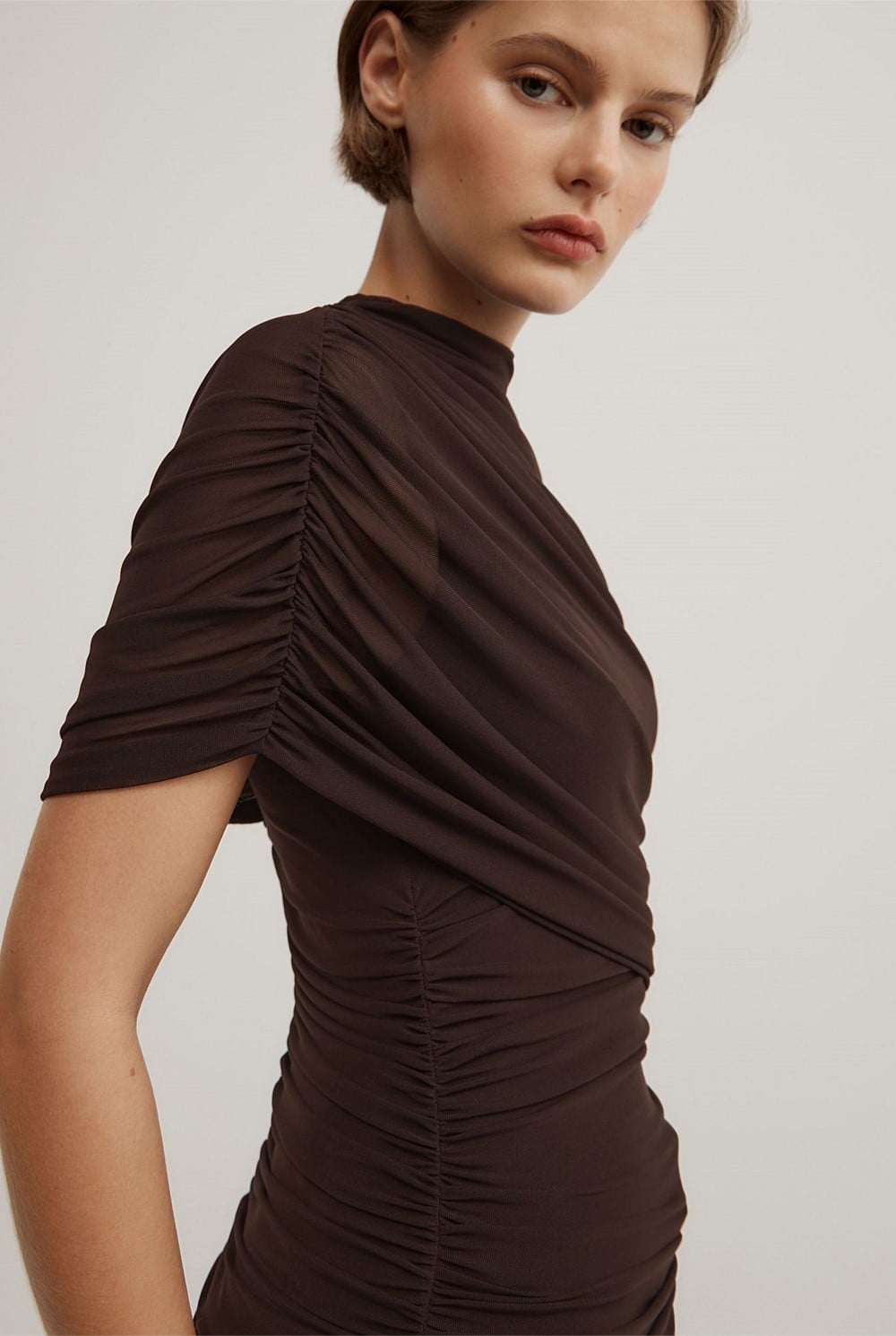 Mesh Cape Top