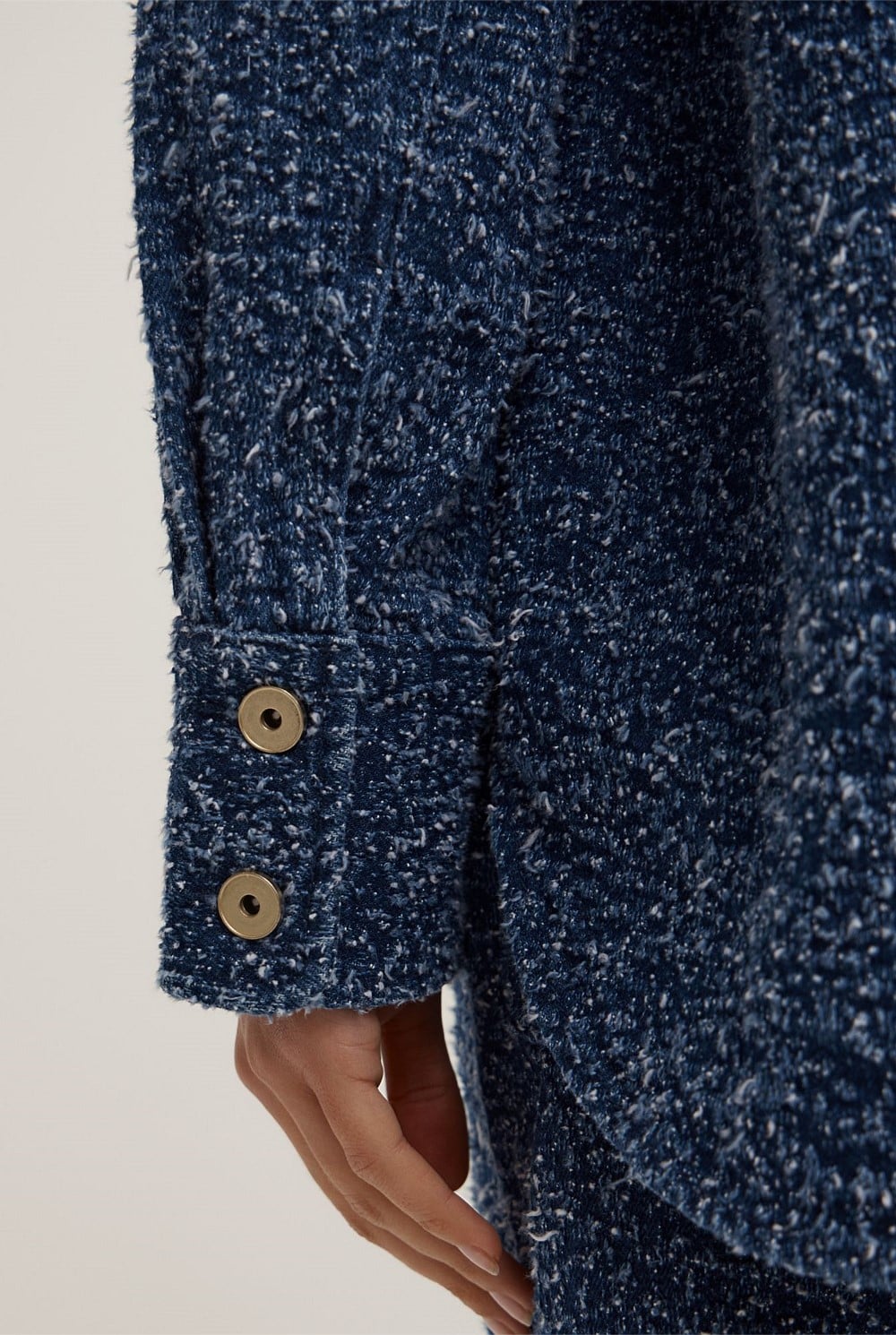 Boucle Denim Shirt