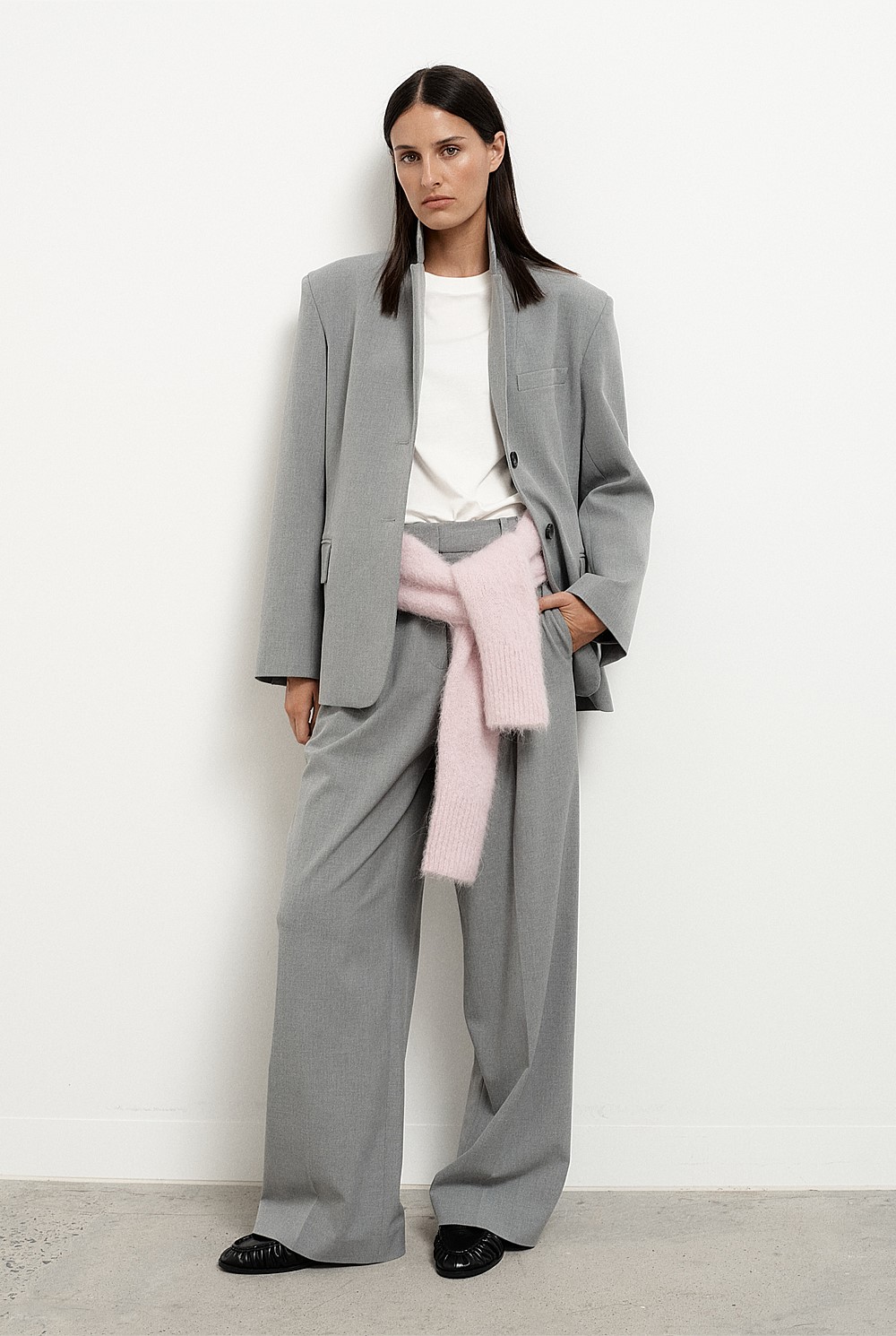 Belted Blazer