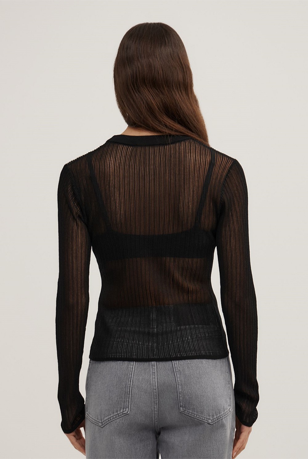Variegated Rib Knit