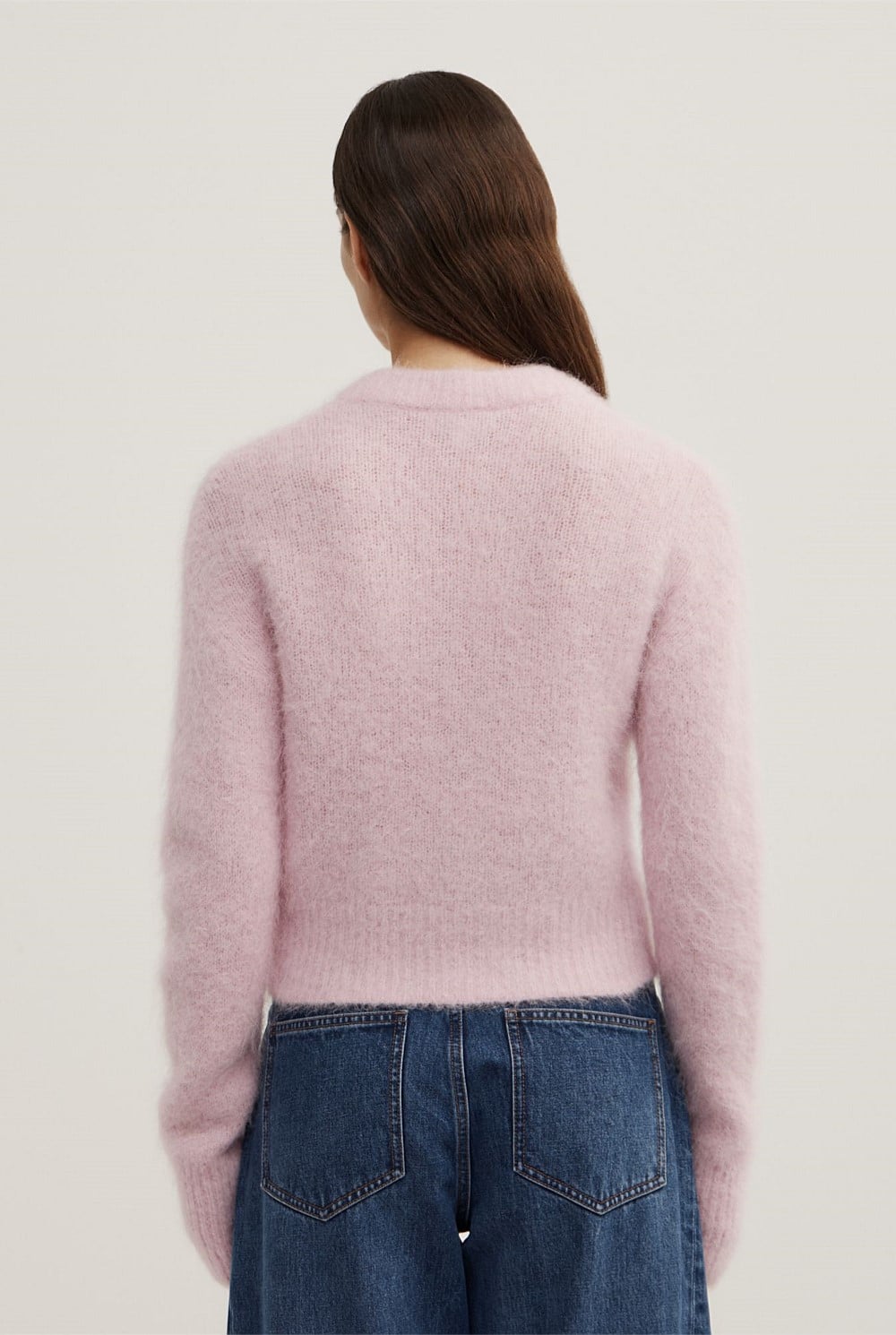 Fluffy Crew Cardigan